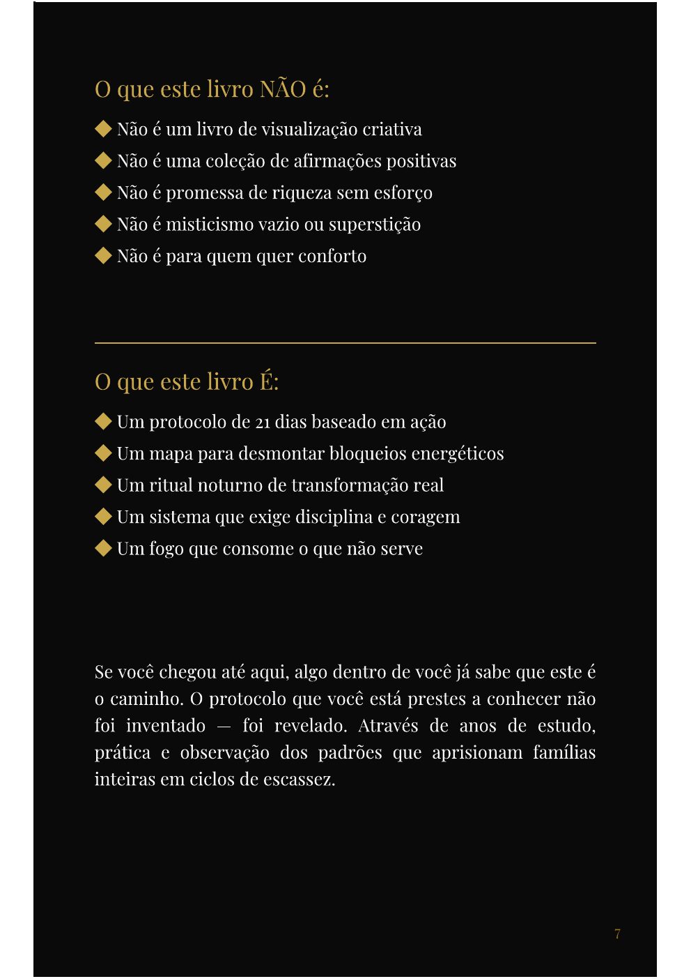O que este livro é / não é — continuação